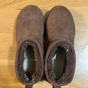 Ugg brown women ultra mini boots
